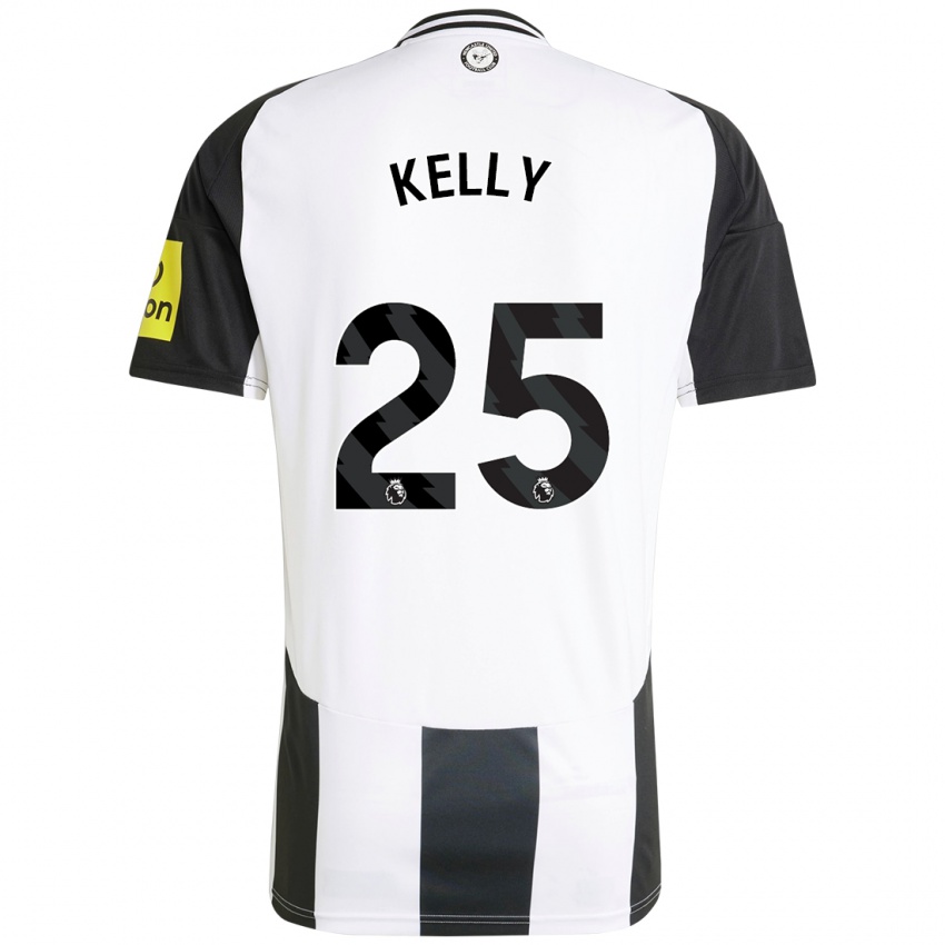 Kinder Lloyd Kelly #25 Weiß Schwarz Heimtrikot Trikot 2024/25 T-Shirt Schweiz