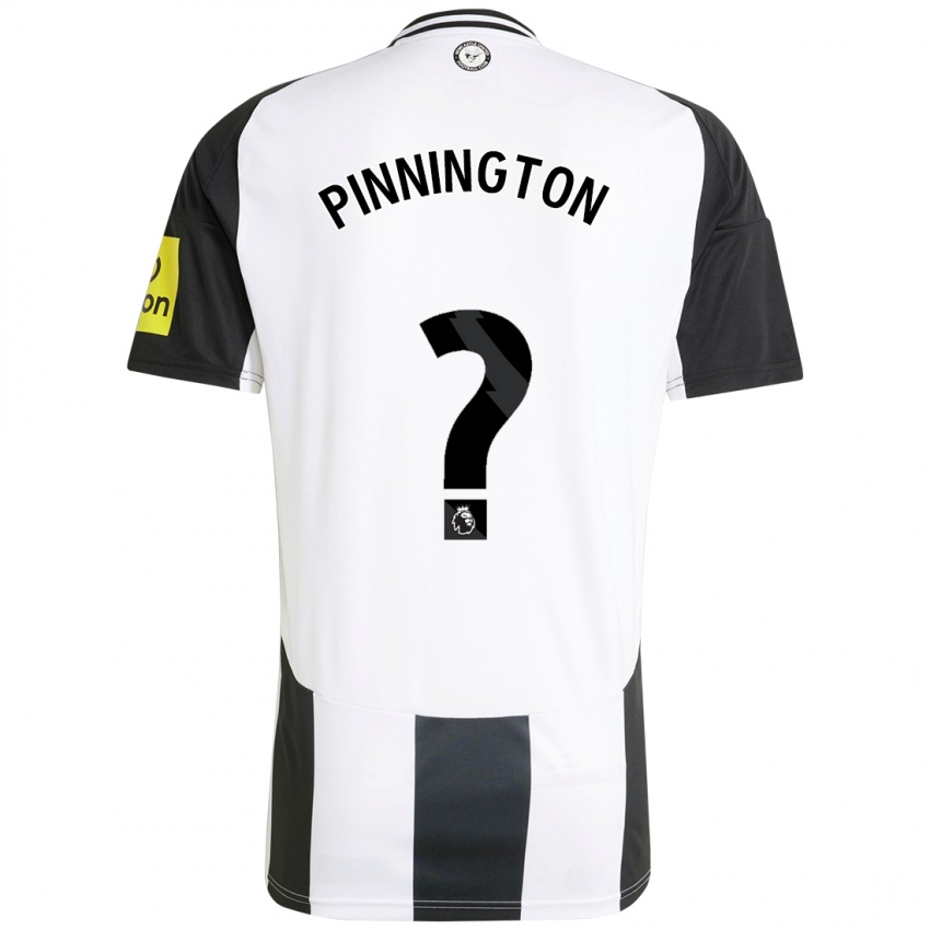 Kinder Sam Pinnington #0 Weiß Schwarz Heimtrikot Trikot 2024/25 T-Shirt Schweiz