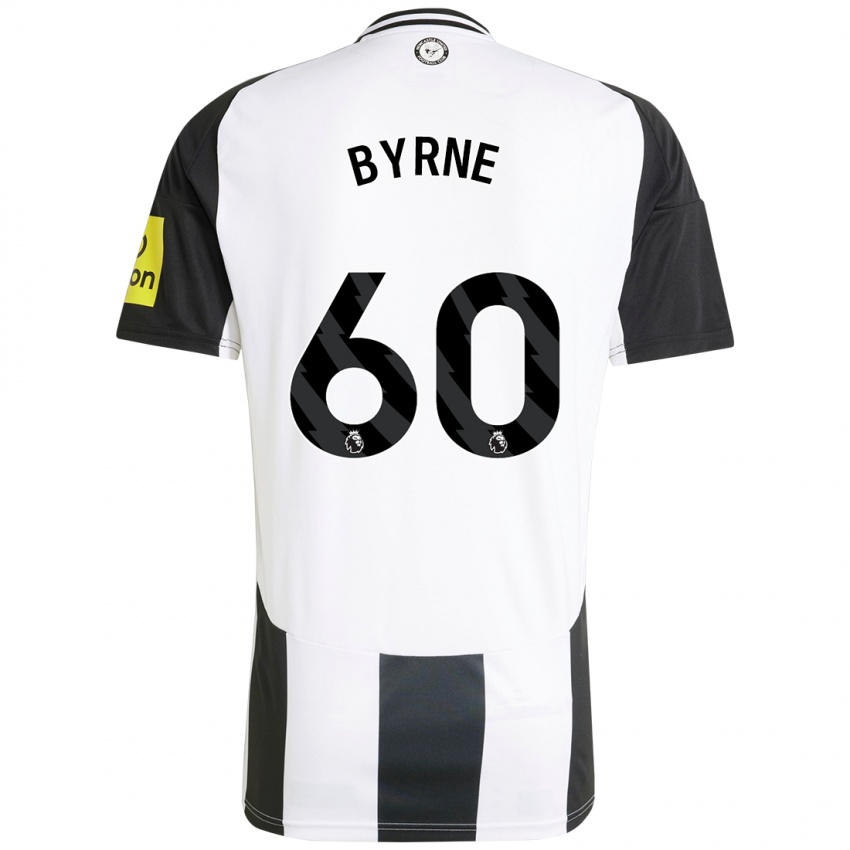 Kinder Reece Byrne #60 Weiß Schwarz Heimtrikot Trikot 2024/25 T-Shirt Schweiz