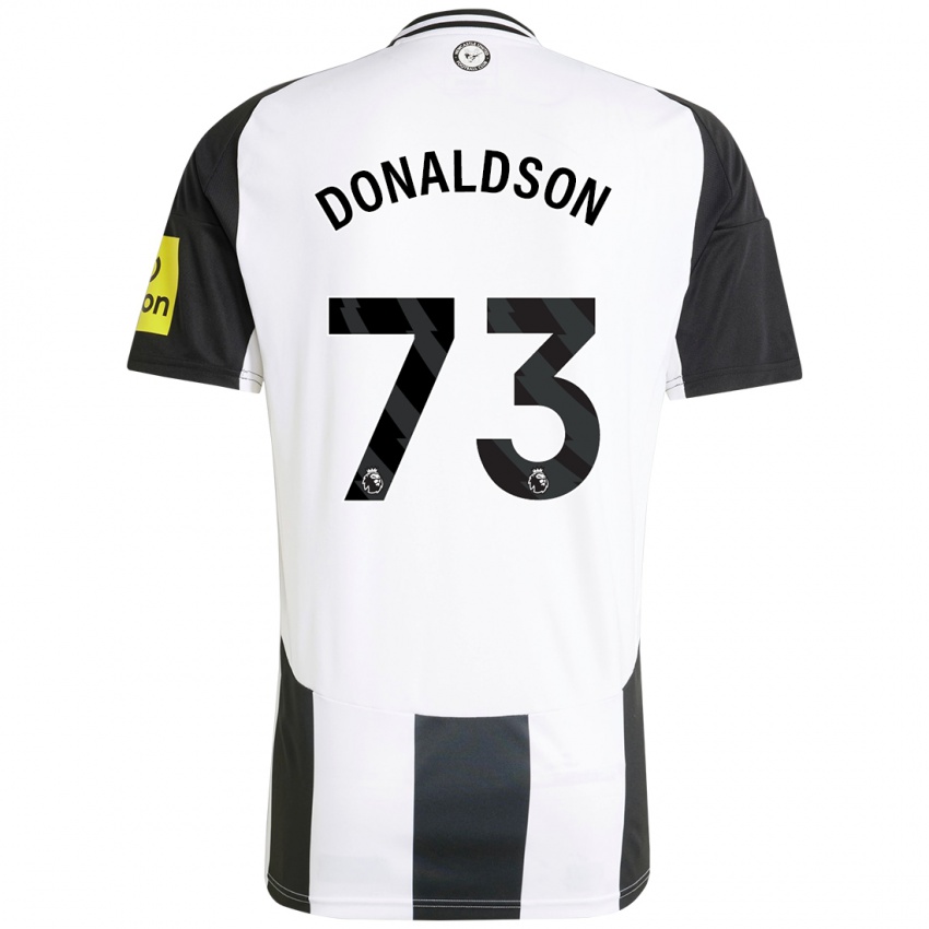 Kinder Josh Donaldson #73 Weiß Schwarz Heimtrikot Trikot 2024/25 T-Shirt Schweiz