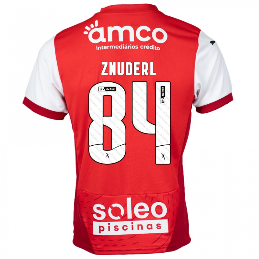 Kinder Tai Znuderl #84 Rot Weiß Heimtrikot Trikot 2024/25 T-Shirt Schweiz