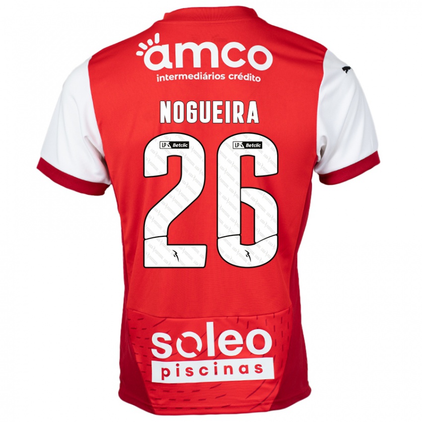 Kinder Ana Nogueira #26 Rot Weiß Heimtrikot Trikot 2024/25 T-Shirt Schweiz