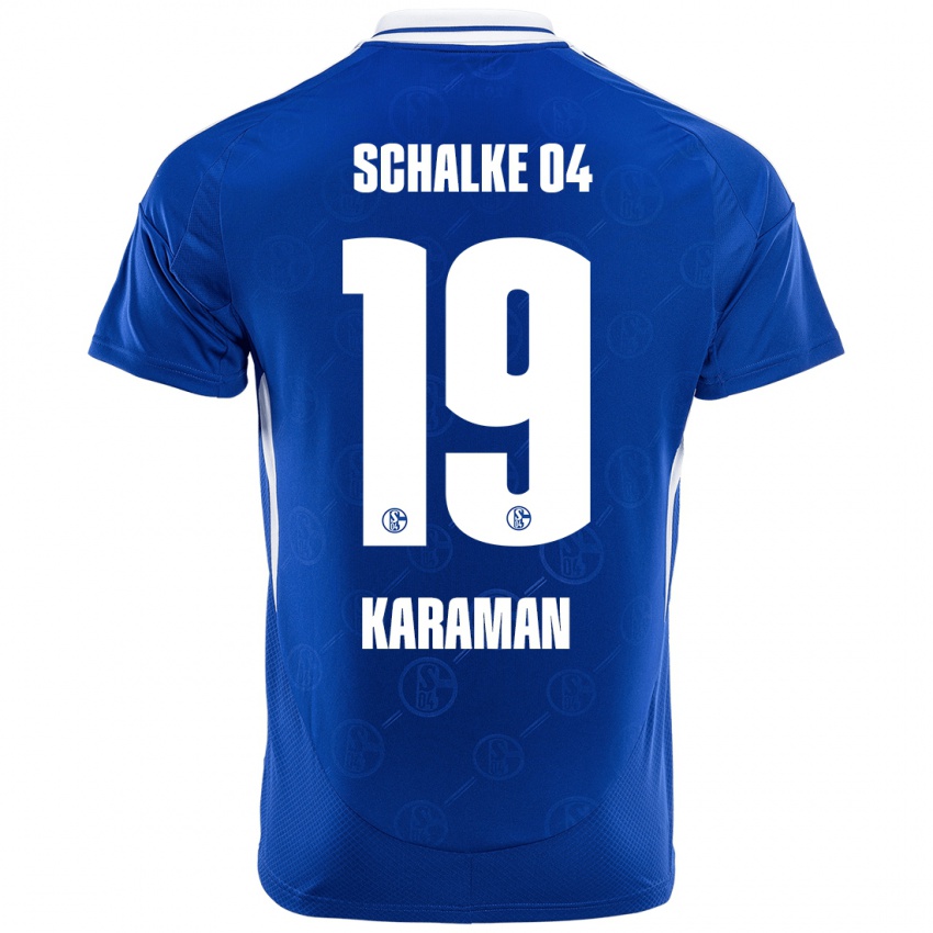 Kinder Kenan Karaman #19 Königsblau Heimtrikot Trikot 2024/25 T-Shirt Schweiz