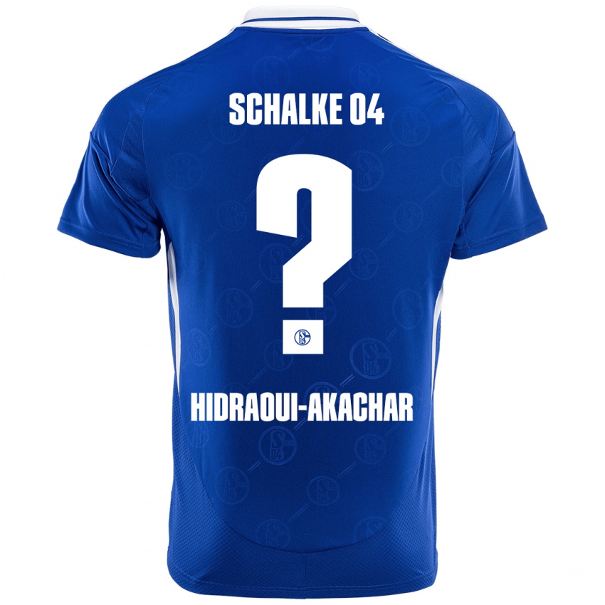 Kinder Yassin Hidraoui-Akachar #0 Königsblau Heimtrikot Trikot 2024/25 T-Shirt Schweiz