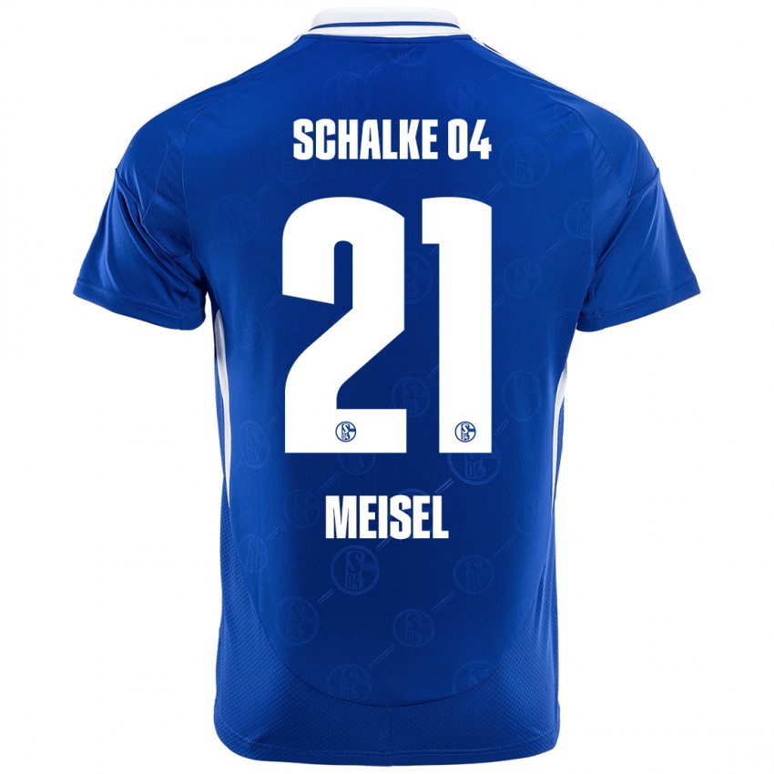 Kinder Kelsey Meisel #21 Königsblau Heimtrikot Trikot 2024/25 T-Shirt Schweiz