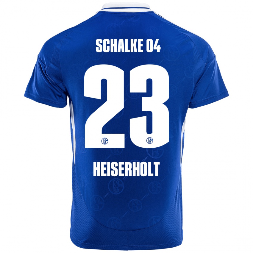 Kinder Finn Heiserholt #23 Königsblau Heimtrikot Trikot 2024/25 T-Shirt Schweiz