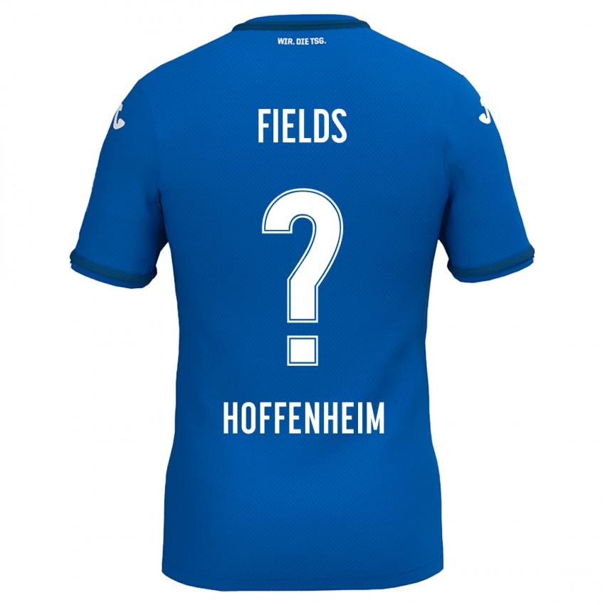 Kinder Jykese Fields #0 Königsblau Heimtrikot Trikot 2024/25 T-Shirt Schweiz