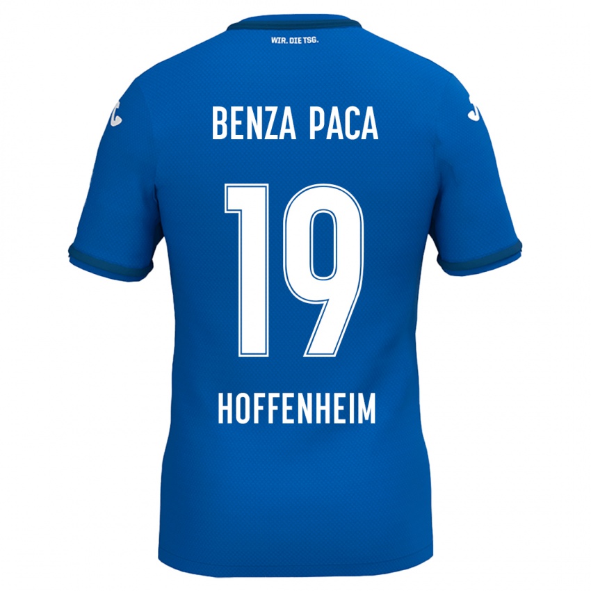 Kinder Lynes Benza Paca #19 Königsblau Heimtrikot Trikot 2024/25 T-Shirt Schweiz