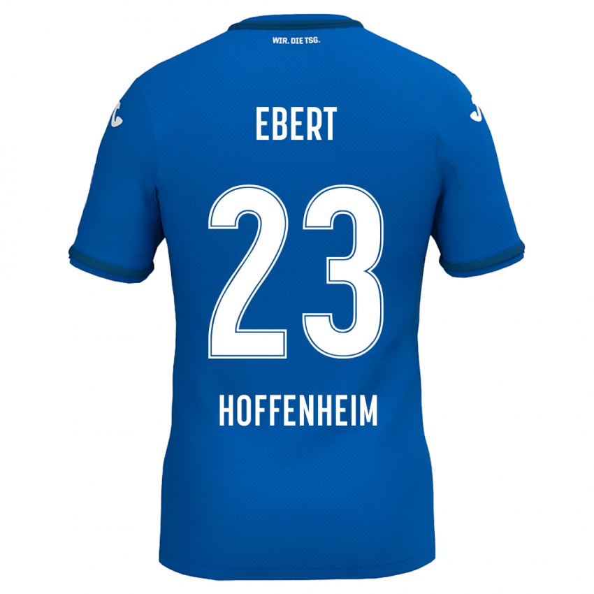 Kinder Darijo Ebert #23 Königsblau Heimtrikot Trikot 2024/25 T-Shirt Schweiz