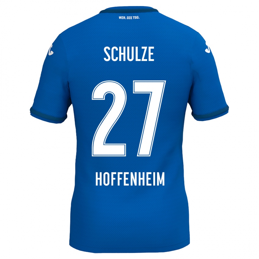 Kinder Louis Schulze #27 Königsblau Heimtrikot Trikot 2024/25 T-Shirt Schweiz