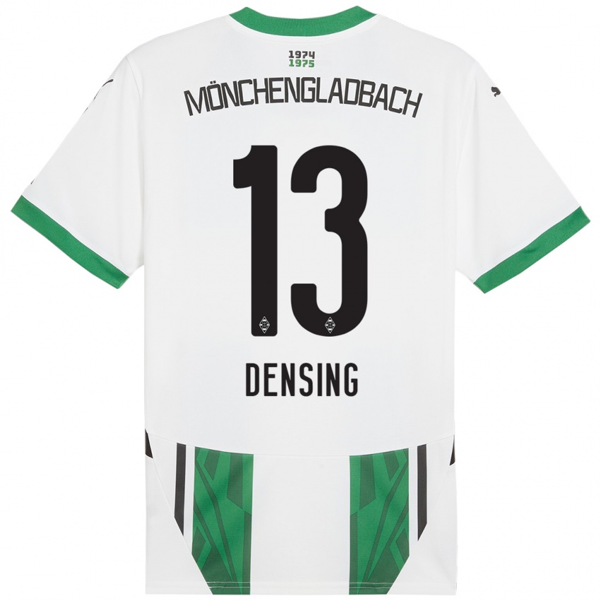 Enfant Maillot Kyra Densing #13 Blanc Vert Tenues Domicile 2024/25 T-Shirt Suisse