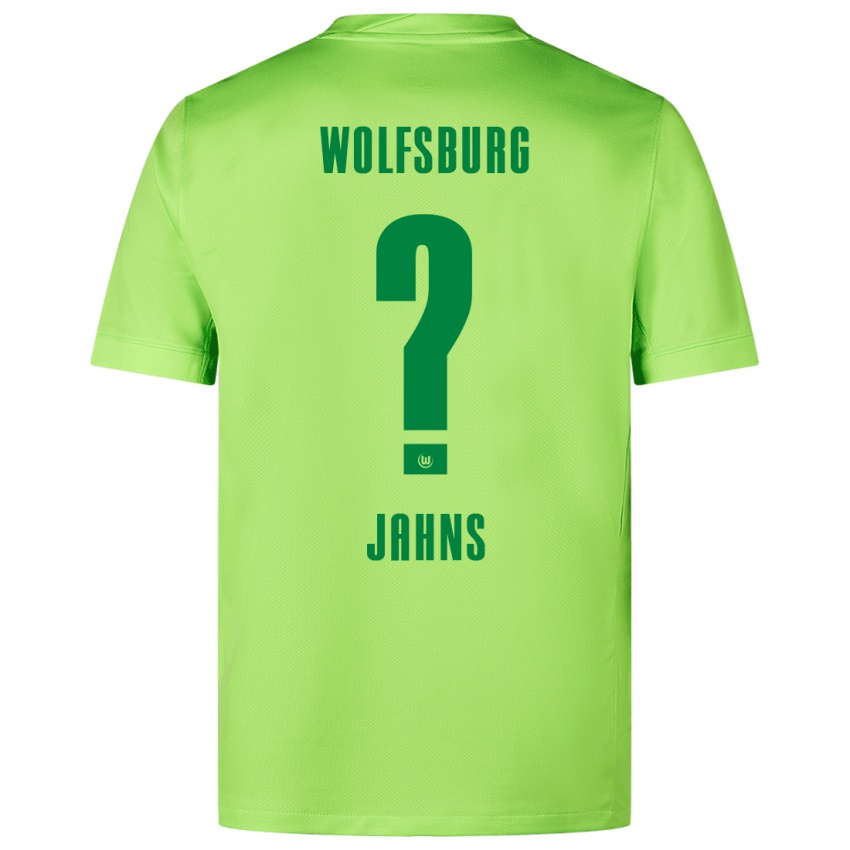 Kinder Stefan Jahns #0 Fluoreszierendes Grün Heimtrikot Trikot 2024/25 T-Shirt Schweiz