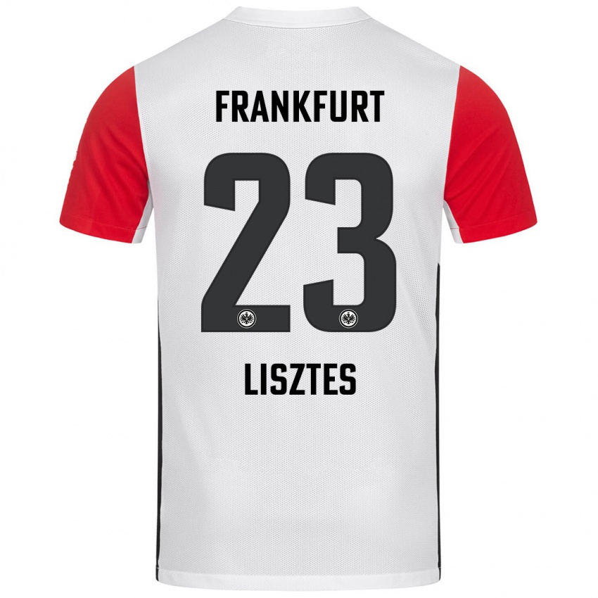 Kinder Krisztián Lisztes #23 Weiß Rot Heimtrikot Trikot 2024/25 T-Shirt Schweiz