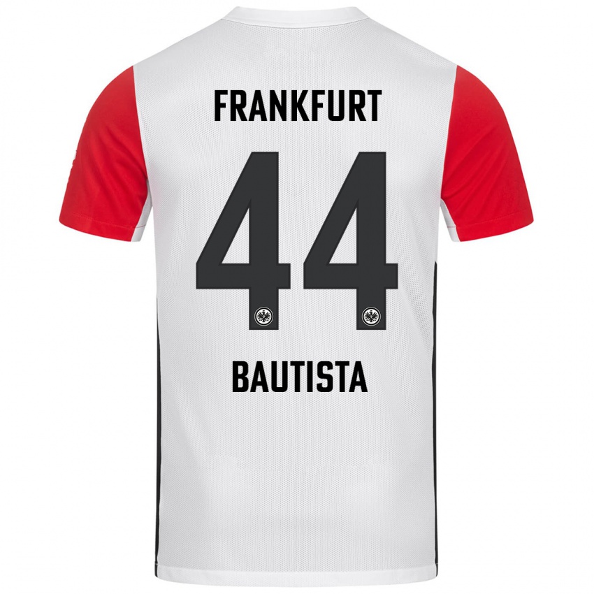 Kinder Davis Bautista #44 Weiß Rot Heimtrikot Trikot 2024/25 T-Shirt Schweiz