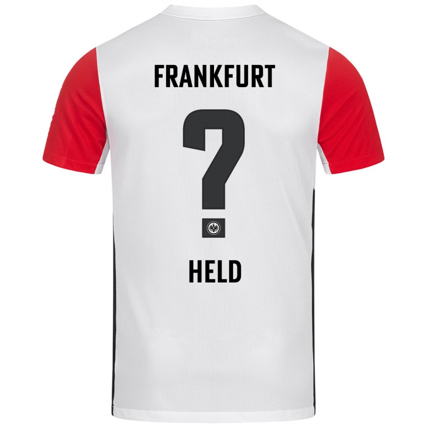 Kinder Louis Held #0 Weiß Rot Heimtrikot Trikot 2024/25 T-Shirt Schweiz