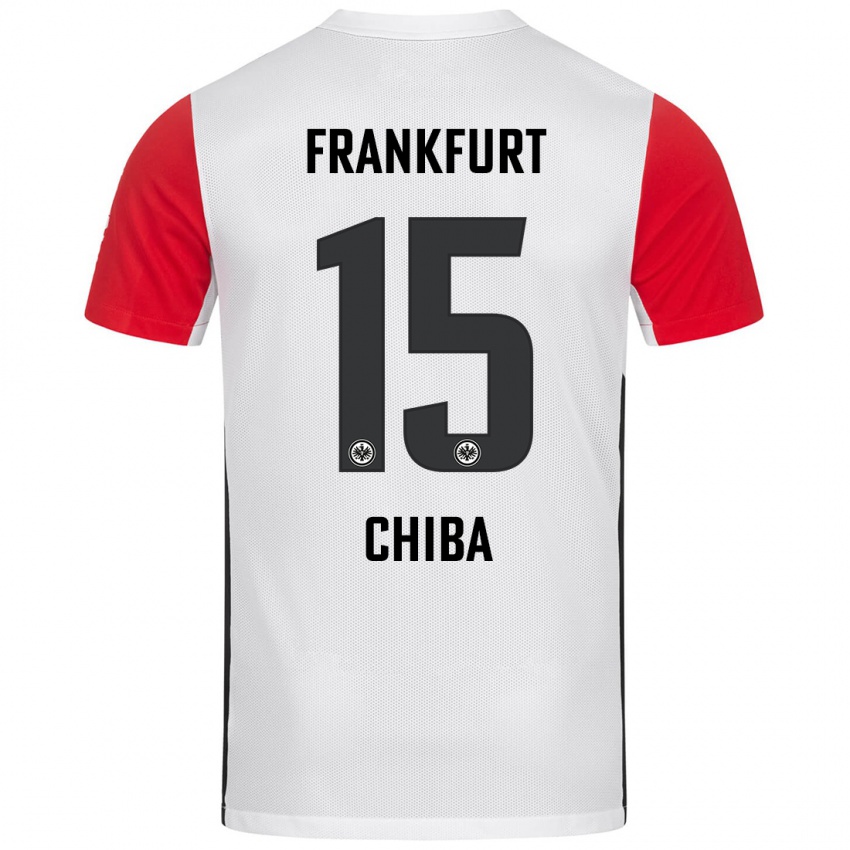 Kinder Remina Chiba #15 Weiß Rot Heimtrikot Trikot 2024/25 T-Shirt Schweiz