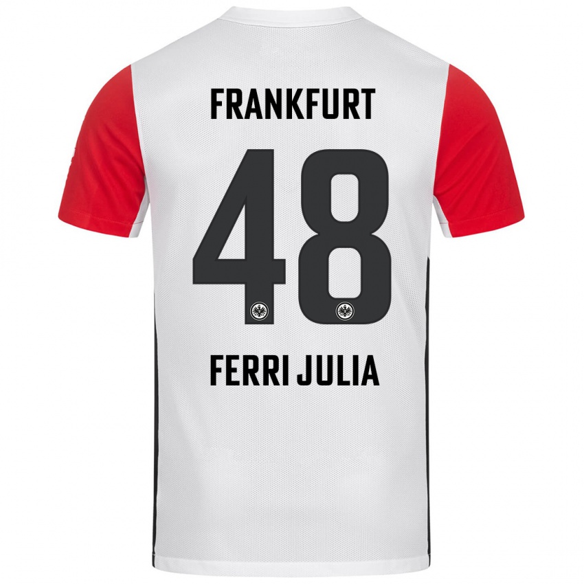 Kinder Nacho Ferri #48 Weiß Rot Heimtrikot Trikot 2024/25 T-Shirt Schweiz