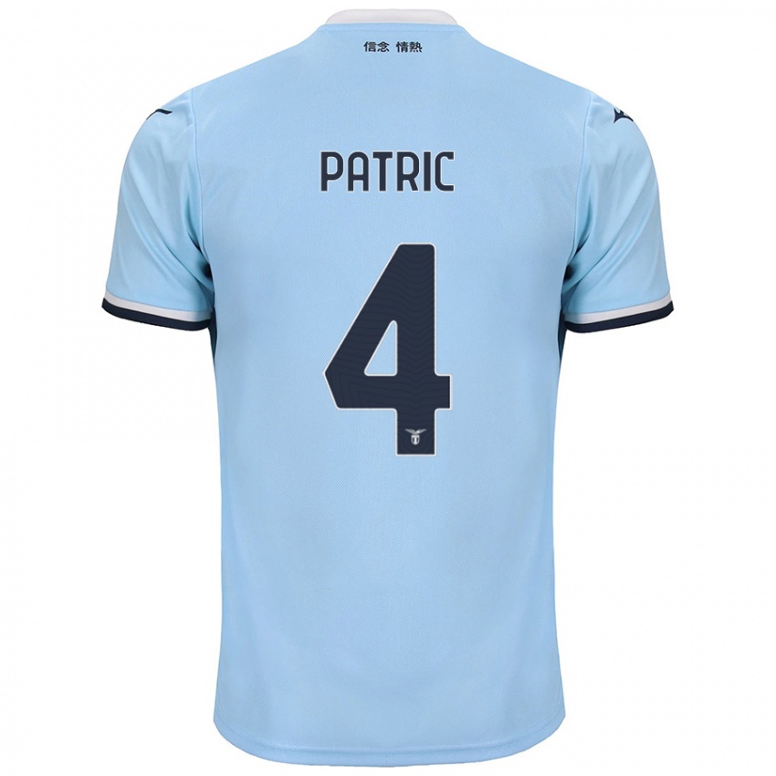 Kinder Patric #4 Blau Heimtrikot Trikot 2024/25 T-Shirt Schweiz