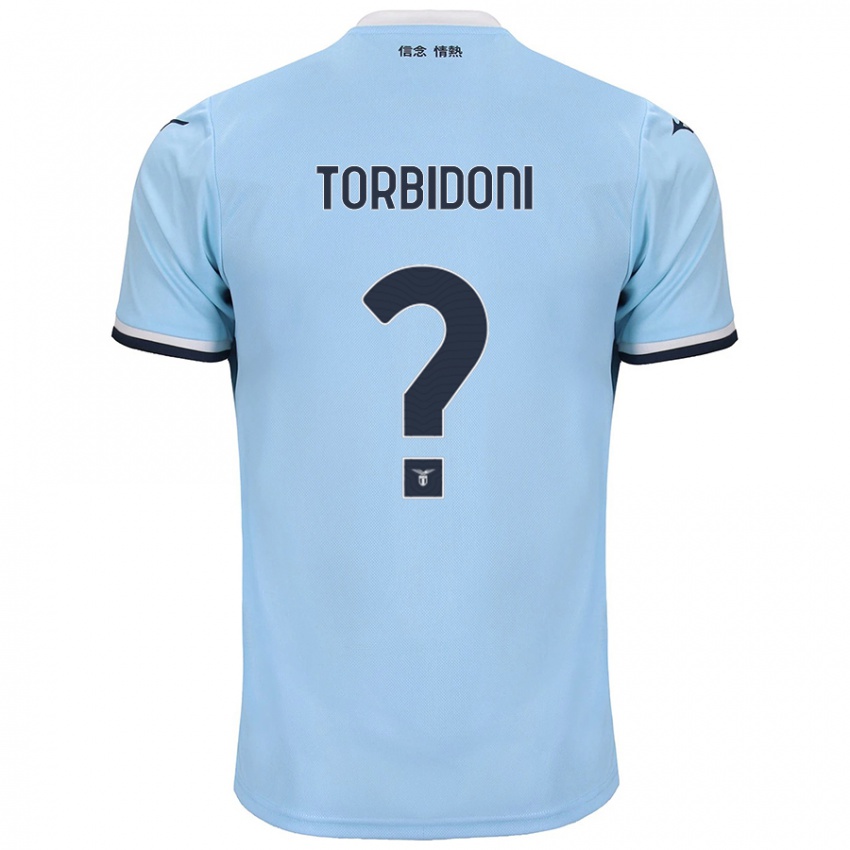 Kinder Marco Torbidoni #0 Blau Heimtrikot Trikot 2024/25 T-Shirt Schweiz