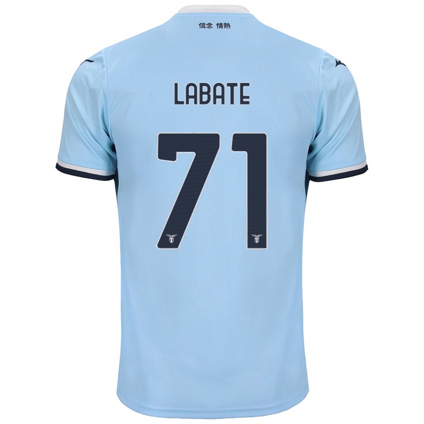 Kinder Camilla Labate #71 Blau Heimtrikot Trikot 2024/25 T-Shirt Schweiz