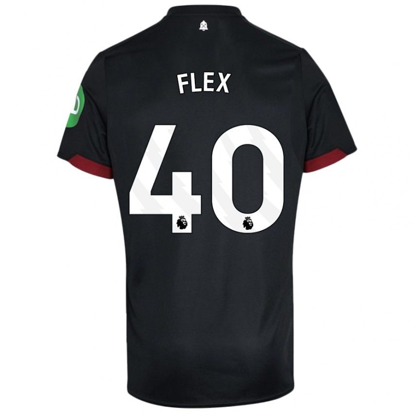 Kinder Armstrong Oko Flex #40 Schwarz Weiß Auswärtstrikot Trikot 2024/25 T-Shirt Schweiz