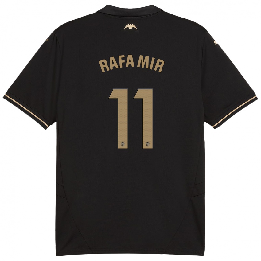 Enfant Maillot Rafa Mir #11 Noir Tenues Extérieur 2024/25 T-Shirt Suisse