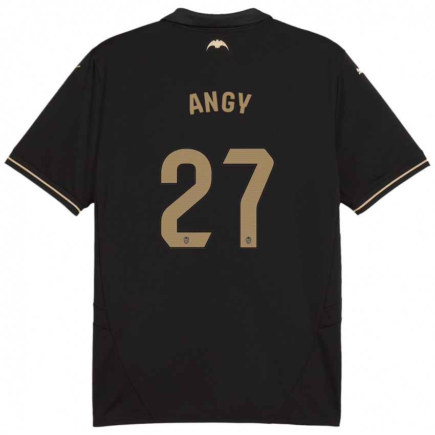 Enfant Maillot Angy #27 Noir Tenues Extérieur 2024/25 T-Shirt Suisse