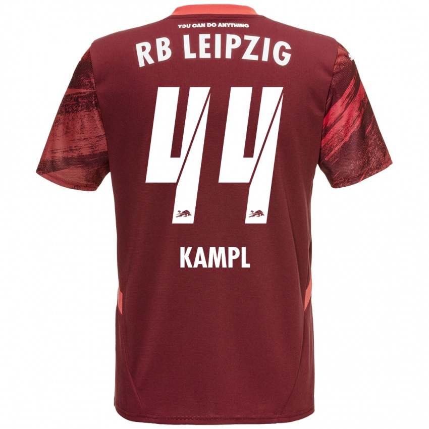 Kinder Kevin Kampl #44 Burgunderrot Auswärtstrikot Trikot 2024/25 T-Shirt Schweiz