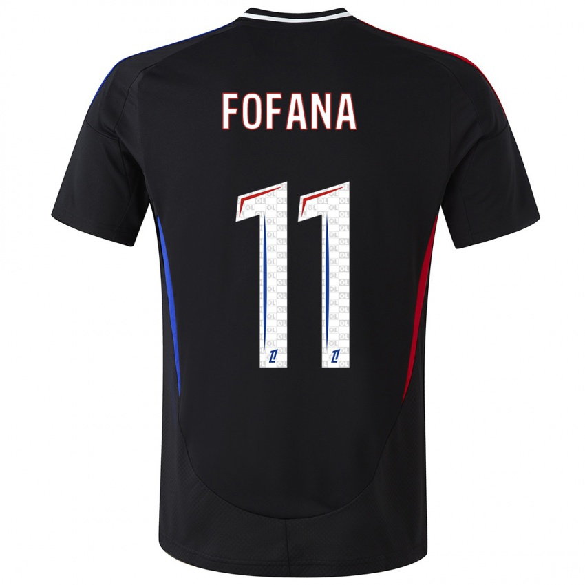 Kinder Malick Fofana #11 Schwarz Auswärtstrikot Trikot 2024/25 T-Shirt Schweiz