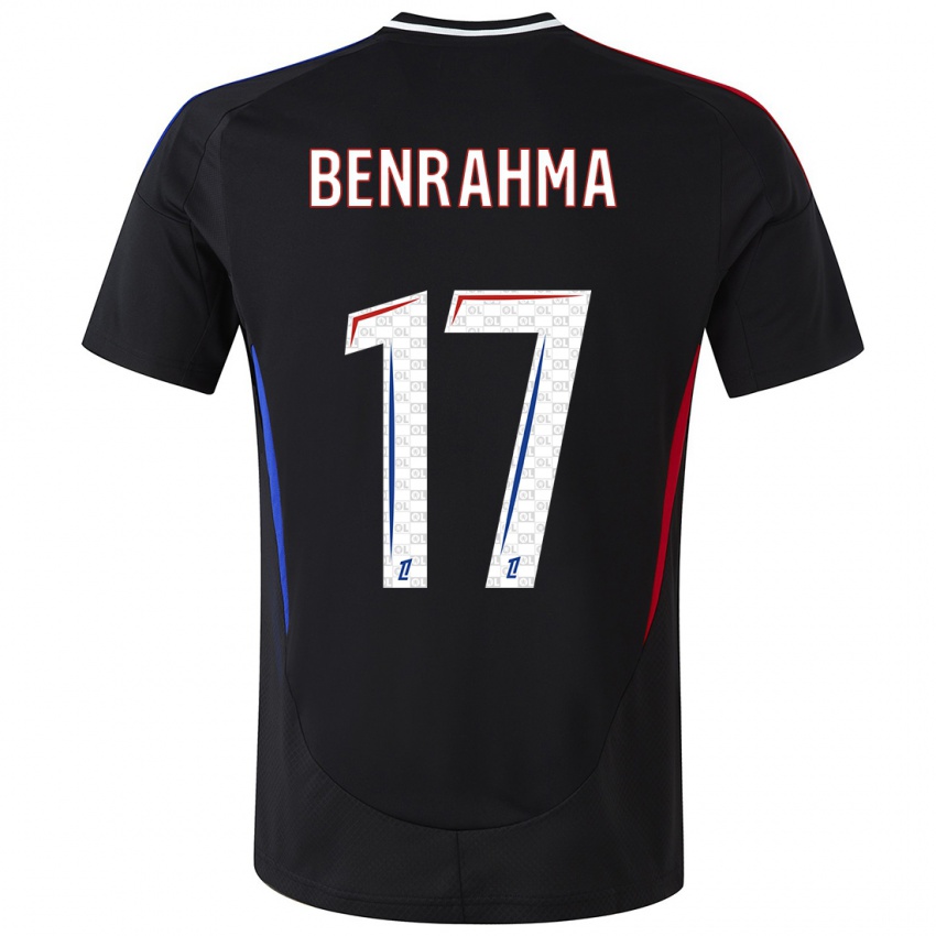 Kinder Said Benrahma #17 Schwarz Auswärtstrikot Trikot 2024/25 T-Shirt Schweiz