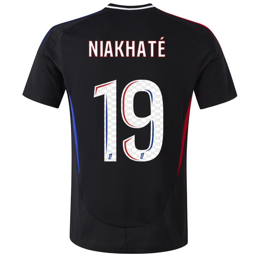 Kinder Moussa Niakhaté #19 Schwarz Auswärtstrikot Trikot 2024/25 T-Shirt Schweiz