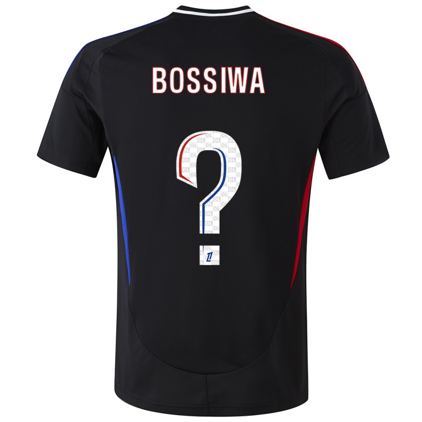 Kinder Samuel Bossiwa #0 Schwarz Auswärtstrikot Trikot 2024/25 T-Shirt Schweiz