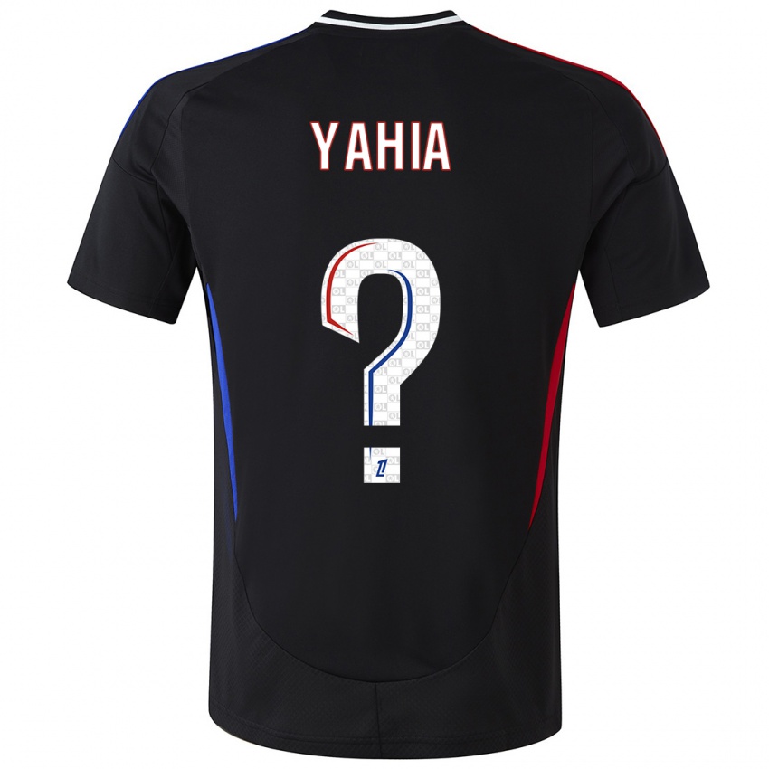 Kinder Kelyan Yahia #0 Schwarz Auswärtstrikot Trikot 2024/25 T-Shirt Schweiz