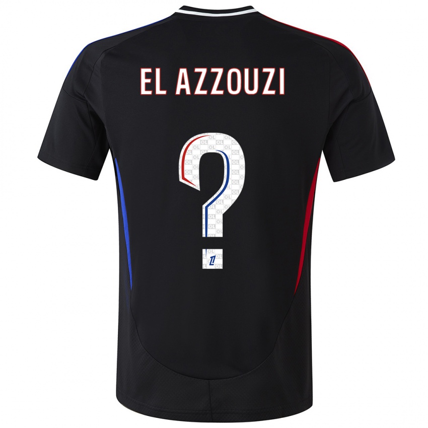 Kinder Nourdine El Azzouzi #0 Schwarz Auswärtstrikot Trikot 2024/25 T-Shirt Schweiz