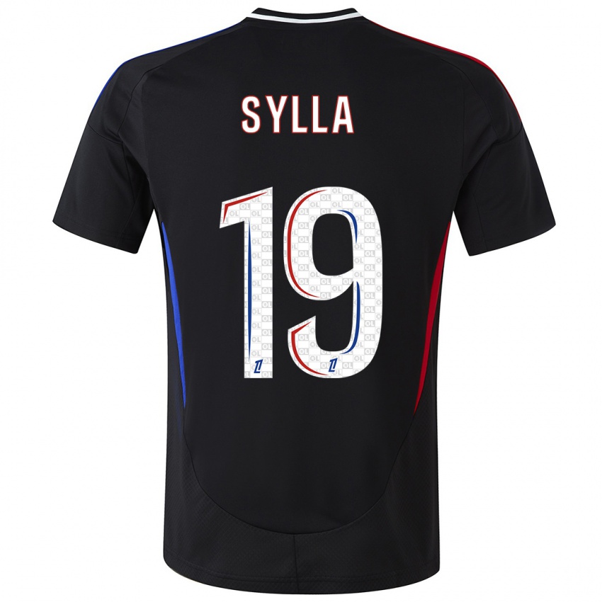 Kinder Kysha Sylla #19 Schwarz Auswärtstrikot Trikot 2024/25 T-Shirt Schweiz