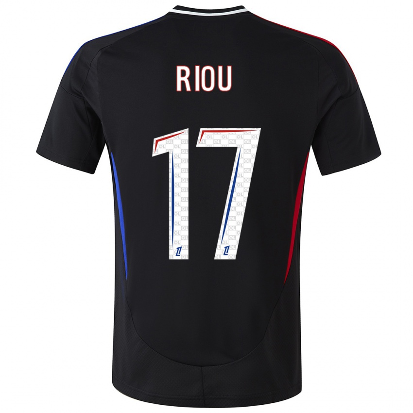 Kinder Remy Riou #17 Schwarz Auswärtstrikot Trikot 2024/25 T-Shirt Schweiz