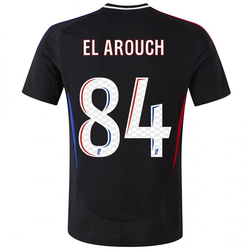 Kinder Mohamed El Arouch #84 Schwarz Auswärtstrikot Trikot 2024/25 T-Shirt Schweiz