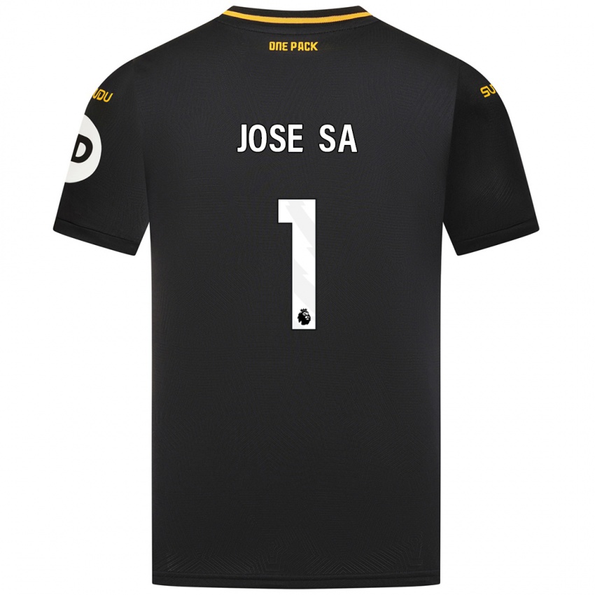 Kinder Jose Sa #1 Schwarz Auswärtstrikot Trikot 2024/25 T-Shirt Schweiz