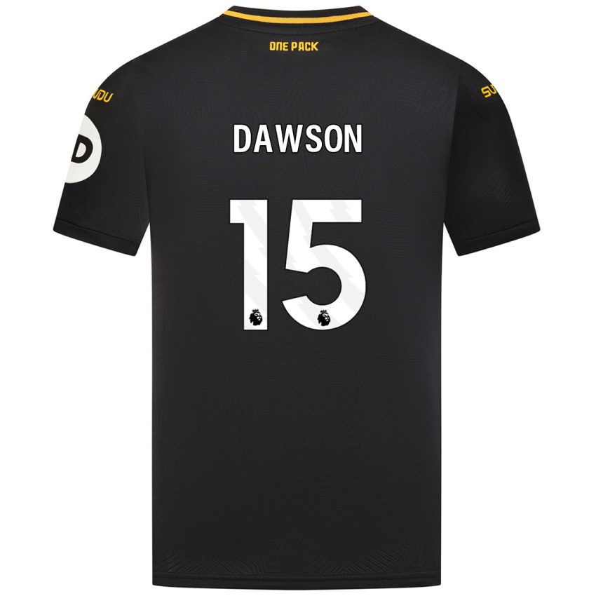 Kinder Craig Dawson #15 Schwarz Auswärtstrikot Trikot 2024/25 T-Shirt Schweiz