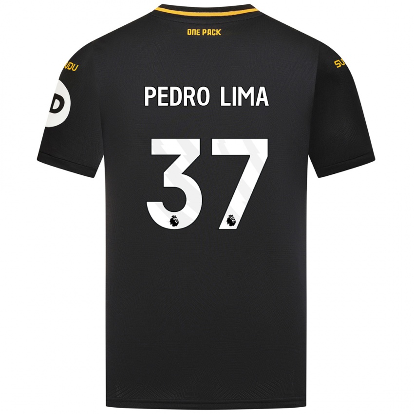 Kinder Pedro Lima #37 Schwarz Auswärtstrikot Trikot 2024/25 T-Shirt Schweiz