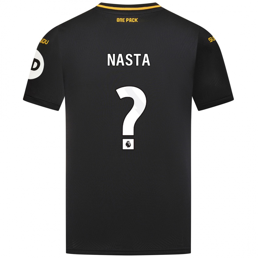 Kinder Arthur Nasta #0 Schwarz Auswärtstrikot Trikot 2024/25 T-Shirt Schweiz