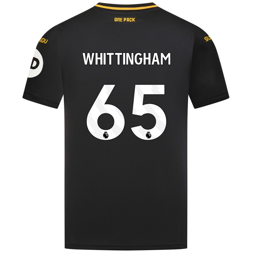 Kinder Matthew Whittingham #65 Schwarz Auswärtstrikot Trikot 2024/25 T-Shirt Schweiz