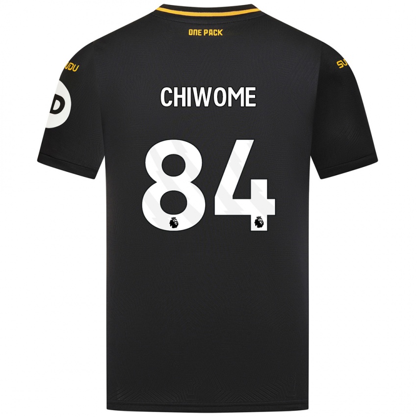 Kinder Leon Chiwome #84 Schwarz Auswärtstrikot Trikot 2024/25 T-Shirt Schweiz