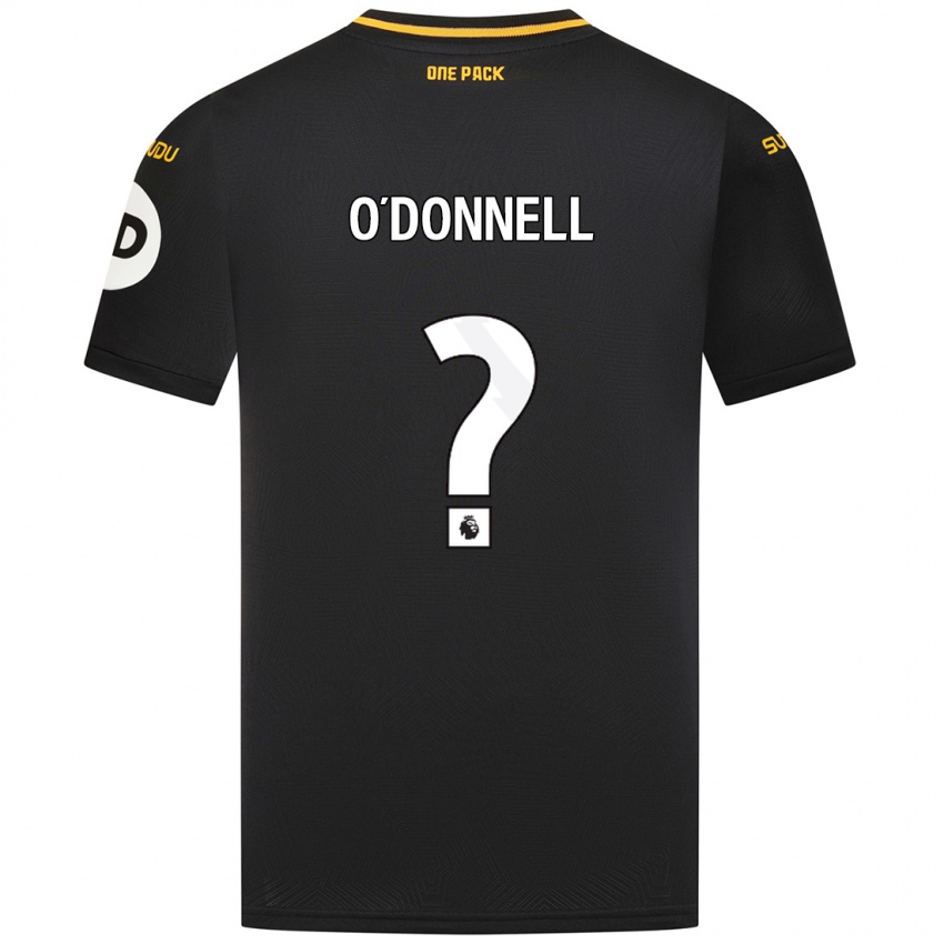 Kinder Luke O'donnell #0 Schwarz Auswärtstrikot Trikot 2024/25 T-Shirt Schweiz