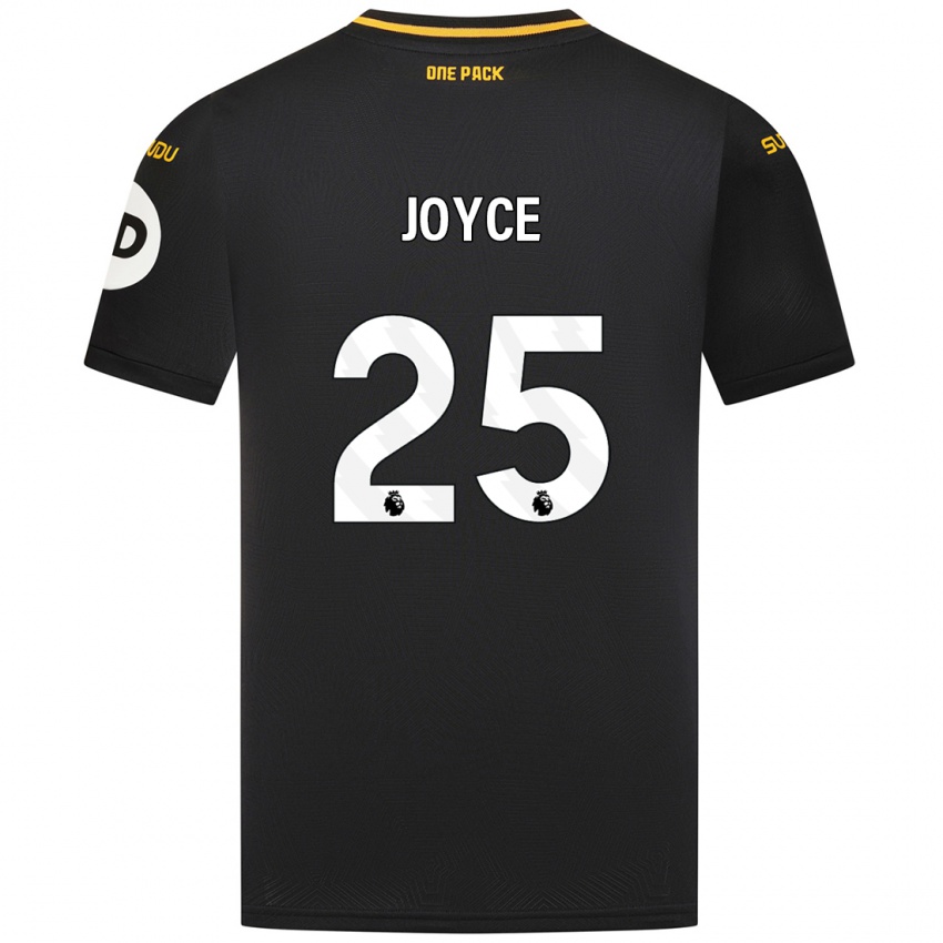 Kinder Leonie Joyce #25 Schwarz Auswärtstrikot Trikot 2024/25 T-Shirt Schweiz