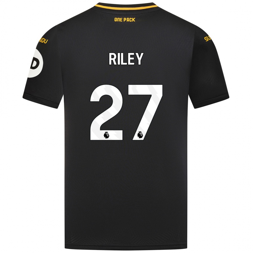 Kinder Lauren Riley #27 Schwarz Auswärtstrikot Trikot 2024/25 T-Shirt Schweiz