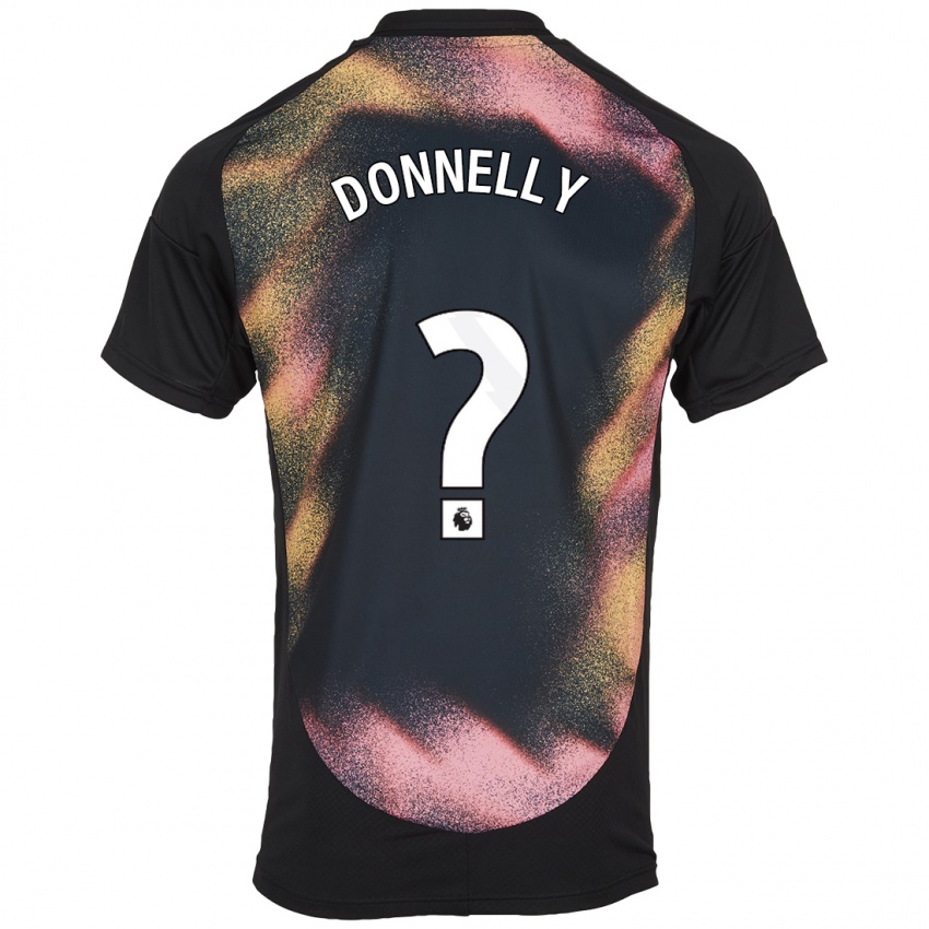 Kinder Ryan Donnelly #0 Schwarz Weiß Auswärtstrikot Trikot 2024/25 T-Shirt Schweiz