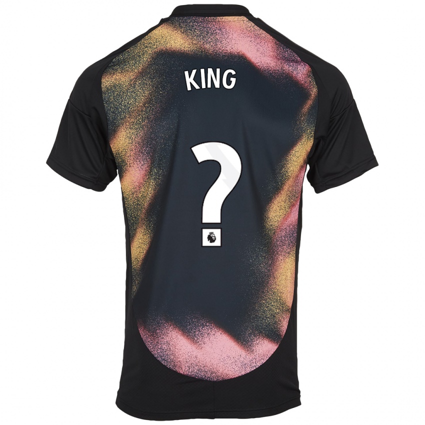 Kinder Josh King #0 Schwarz Weiß Auswärtstrikot Trikot 2024/25 T-Shirt Schweiz