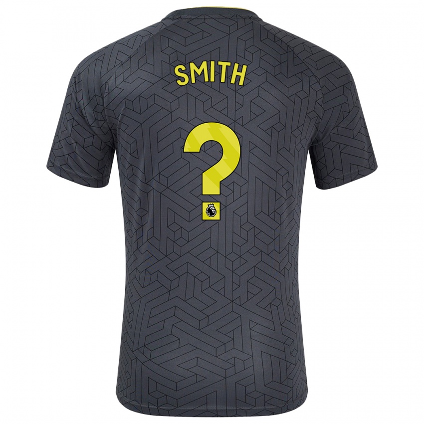 Enfant Maillot Odin Samuels-Smith #0 Noir Jaune Tenues Extérieur 2024/25 T-Shirt Suisse