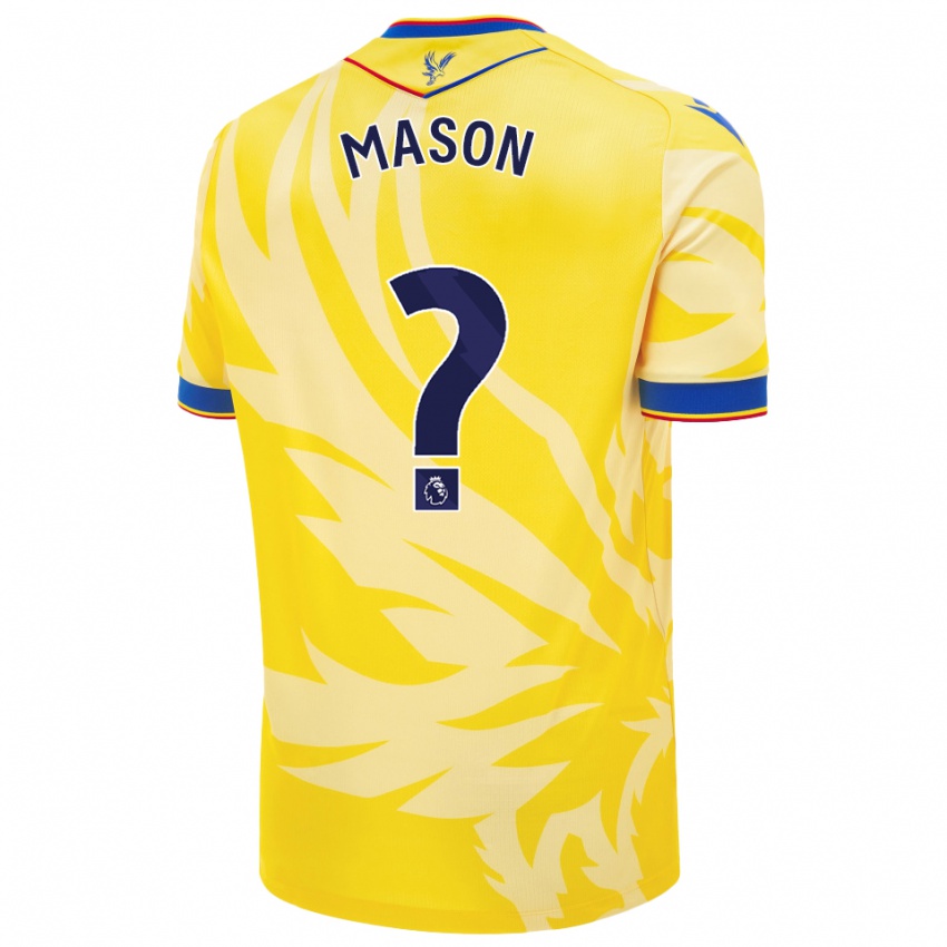 Enfant Maillot Jack Mason #0 Jaune Tenues Extérieur 2024/25 T-Shirt Suisse